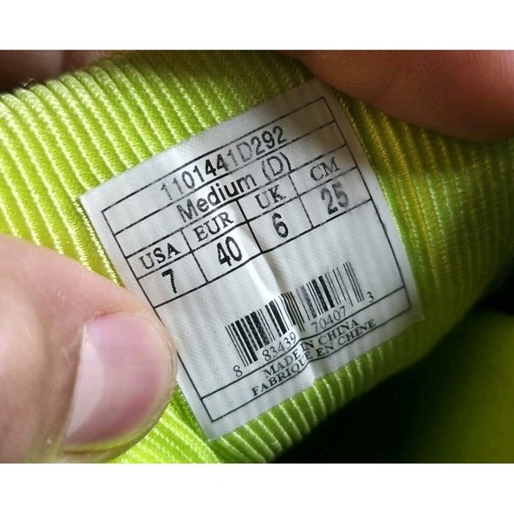 Brooks Ghost 6 Running Sneakers Shoes Green Lace Up Mens 7 / Womens 8.5 - Picture 9 of 9